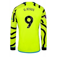 Pánský Fotbalový dres Arsenal Gabriel Jesus #9 2023-24 Venkovní Dlouhý Rukáv